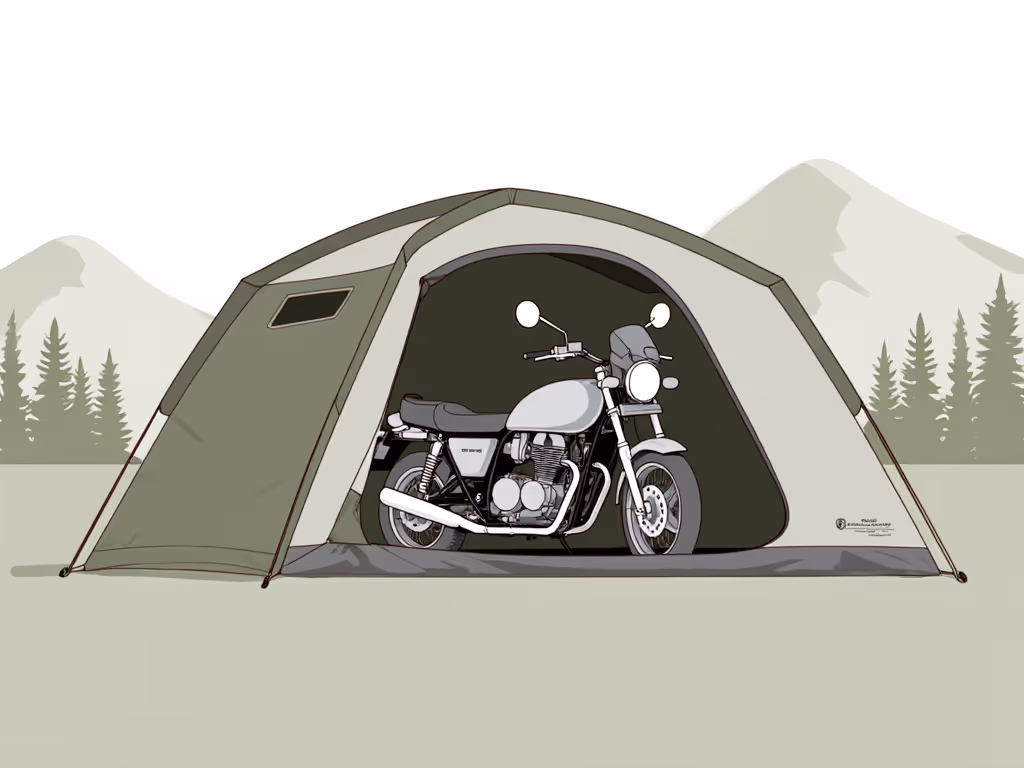 adventure_motorcycle_shelter_setup_diagram_showing_bike_inside_vestibule