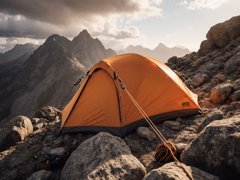 Rock-Solid Tent Setup on Challenging Terrain