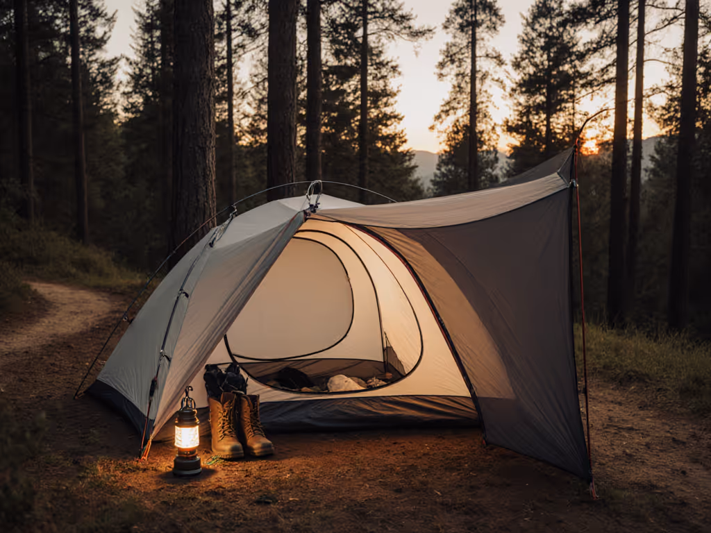Women's Tent Accessories: Secure Solo Camping Privacy Solutions