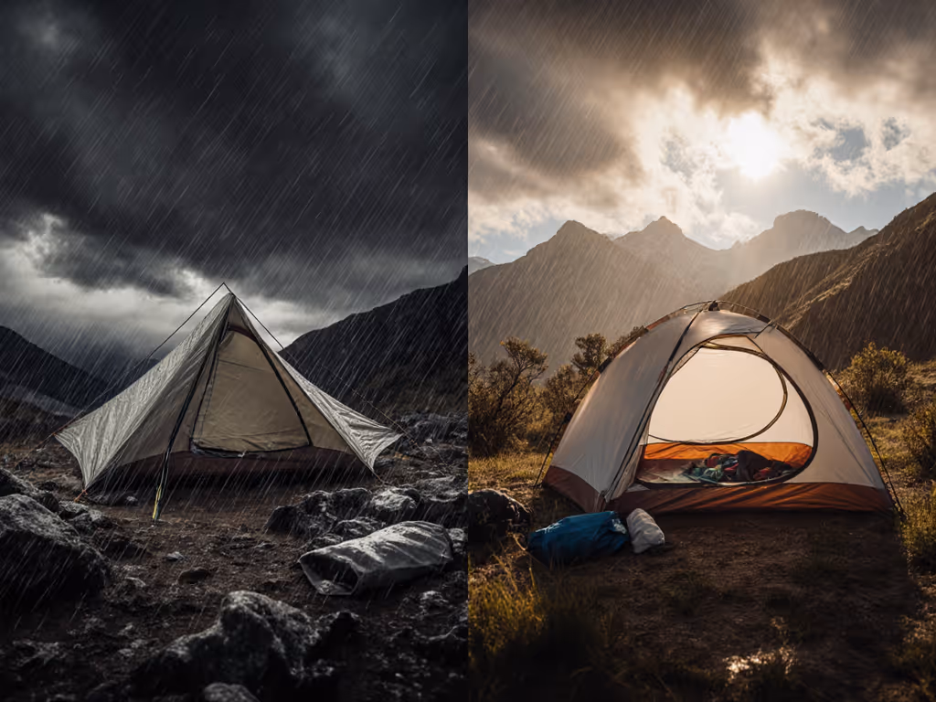 Trekking Pole Tents vs Freestanding: Rainproof Setup or Space?